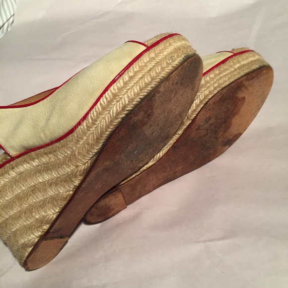 authentic HERMÈS platform wedge ESPADRILLE size 41 - Picture 5 of 8